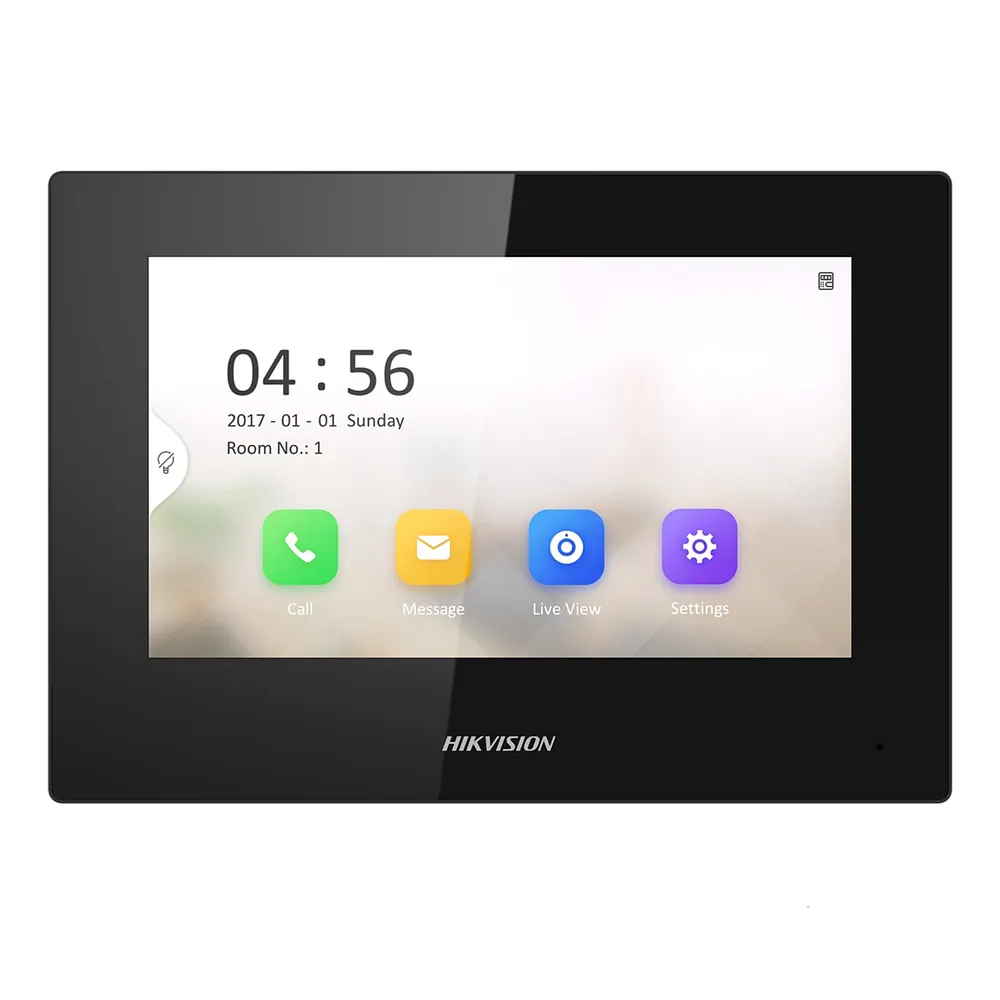 (DS-KH6320-LE1) Hikvision - Monitor IP Adicional Tactil 7" para Videoportero
