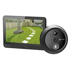 [CS-HP4-R100-6E2WPFBS] Ezviz - Timbre Inteligente Video Portero Inalambrico con Bateria 1080P [2MP] Pantalla 4.3" Interior Serie H