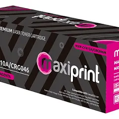 Toner Maxiprint Compatible HP Magenta CF413A Canon CRG046M