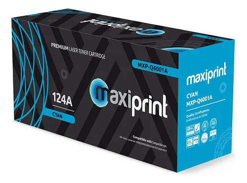 Toner Maxiprint Compatible HP Cyan Q6001A