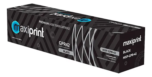 Toner Maxiprint Compatible Canon Negro GPR42