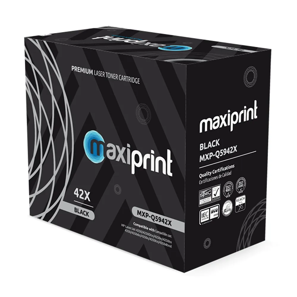 Toner Maxiprint Compatible HP Negro Q5942X