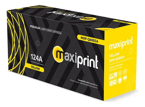 Toner Maxiprint Compatible HP Yellow Q6002A