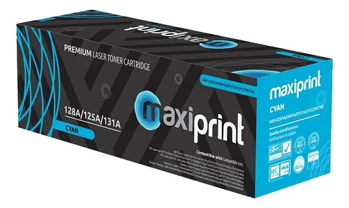 Toner Maxiprint Compatible HP Cyan CB541A CE321A CF211A
