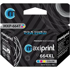 Cartucho Tinta Maxiprint Color 664XL