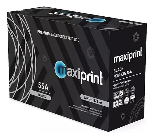 Toner Maxiprint Compatible HP Negro CE255A