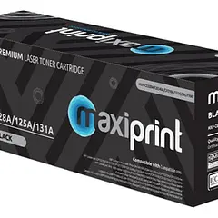 Toner Maxiprint Compatible HP Negro CB540A CE320A CF210A