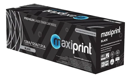 Toner Maxiprint Compatible HP Negro CB540A CE320A CF210A