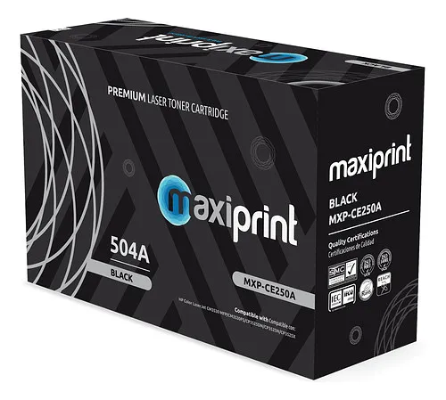 Toner Maxiprint Compatible HP Negro CE250A CE400A