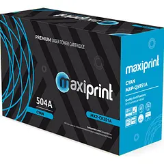 Toner Maxiprint Compatible HP Cyan CE251A CE401A