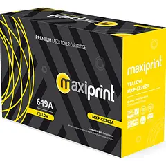 Toner Maxiprint Compatible HP Yellow CE262A
