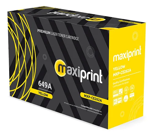 Toner Maxiprint Compatible HP Yellow CE262A