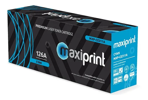 Toner Maxiprint Compatible HP Cyan CE311A CF351A