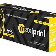 Toner Maxiprint Compatible HP Yellow CE312A CF352A