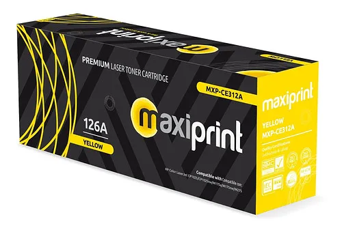 Toner Maxiprint Compatible HP Yellow CE312A CF352A