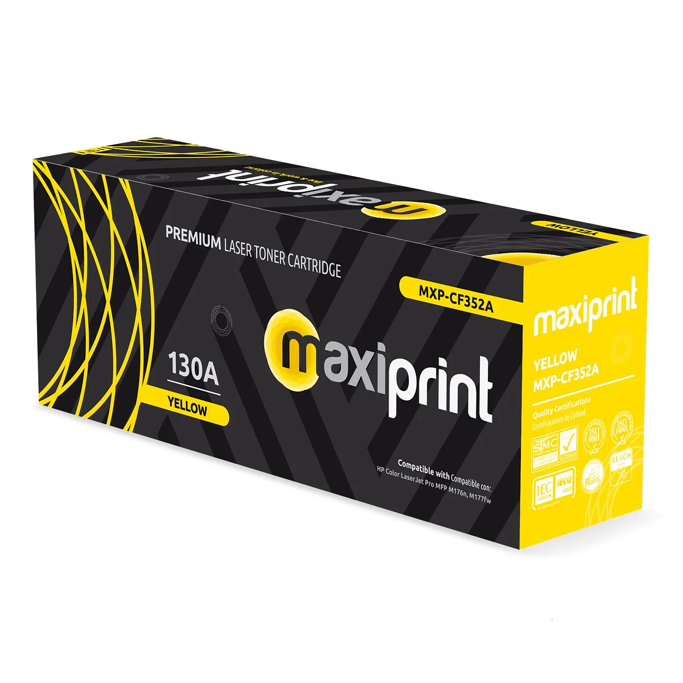 Toner Maxiprint Compatible HP Yellow CE312A CF352A