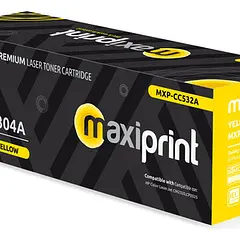 Toner Maxiprint Compatible HP Yellow CC532A CE412A CF382A 118Y