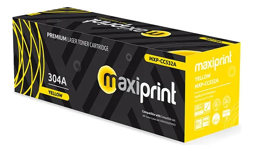 Toner Maxiprint Compatible HP Yellow CC532A CE412A CF382A 118Y