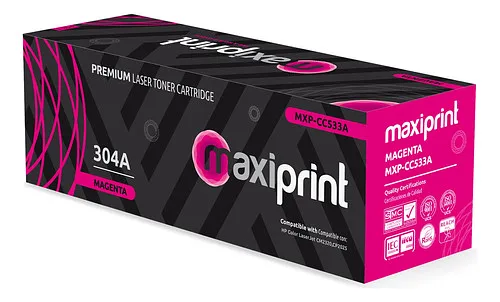 Toner Maxiprint Compatible HP Magenta CC533A CE413A CF383A 118M