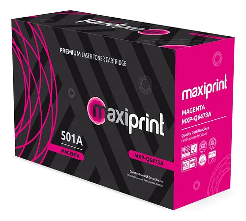 Toner Maxiprint Compatible HP Magenta Q6473A