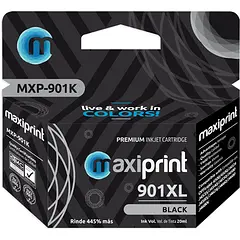 Cartucho Tinta Maxiprint Negro 901XL