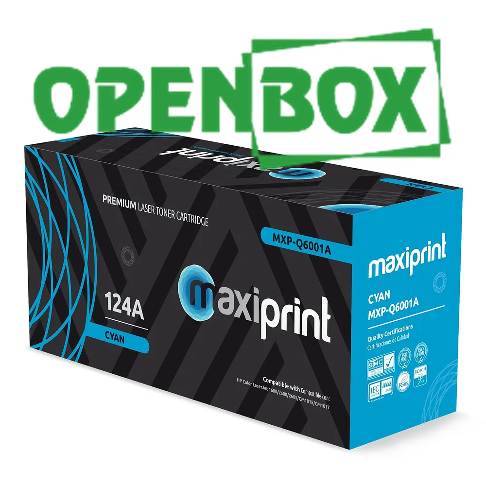 Toner Maxiprint Compatible HP Cyan Q6001A