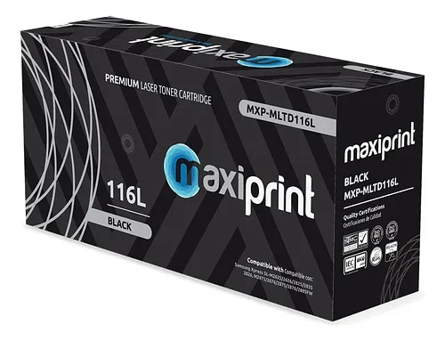 Toner Maxiprint Compatible Samsung Negro MLT-D116L