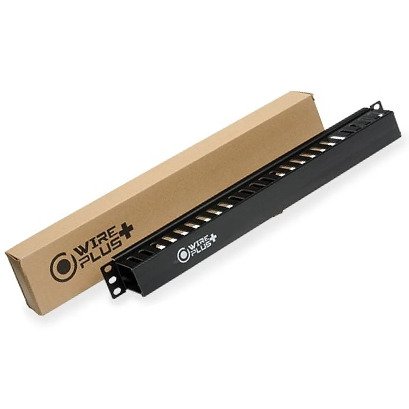 Organizador de Cables Horizontal 1U Wireplus+ Solo Frente