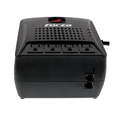 [FVR-3001M] Forza - Regulador Automático de Voltaje 110V 3000VA/1500W [4] x NEMA 5-15R + RJ45
