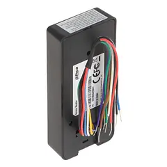 [DHI-ASR1200E] Dahua - Lector de Acceso de Reconocimiento de Tarjetas (IC Mifare) de Identificación Sin Contacto Comunicación RS-485 y Wiegand IP66 Uso en Interiores y Exteriores