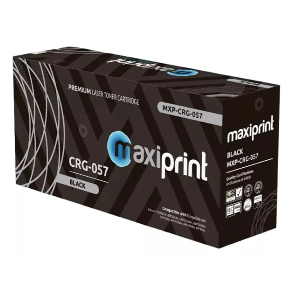 [MXP-CRG057] Maxiprint - Cartucho de toner compatible con Canon CRG0557