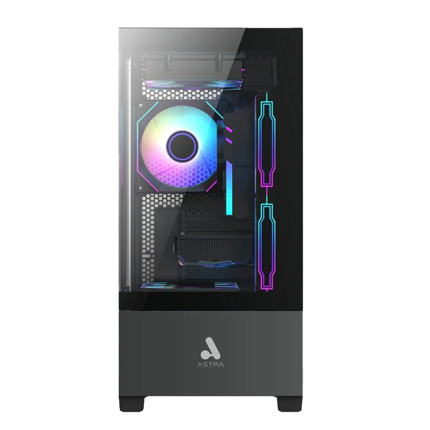 [AS303] Astra - Case Gaming 4 Fan RGB [Negro]