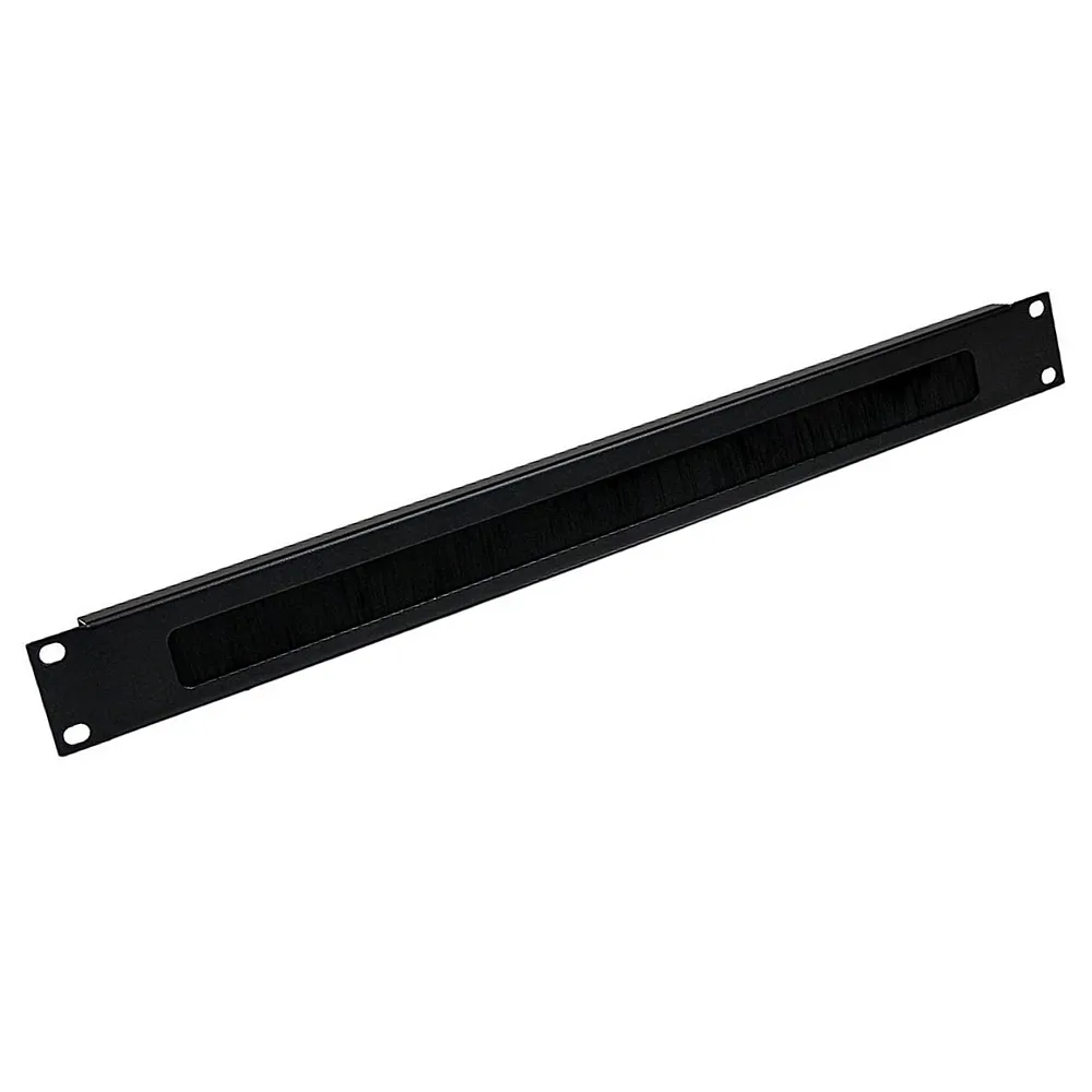 (PC1U) Onlink - Panel Pasacables con Cepillo Horizontal 1U 19" Metalico con Tornillos y Tuercas