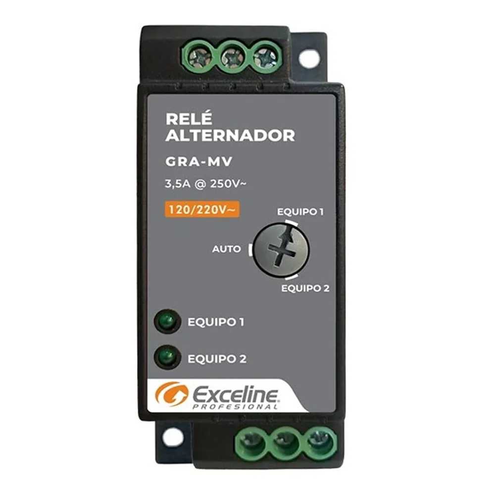 (GRA-MV) Exceline - Rele Alternador Hidroneumaticos 110V/220V