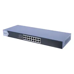 [DS-3E0516-E(C)] Hikvision - Switch de Escritorio de 16 Puertos a 10/100/1000 Mbps