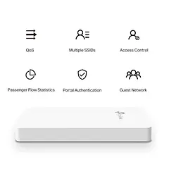 (EAP235-Wall) TP-Link - Punto de Acceso de Pared Inalambrico Doble Banda Gigabit MU-MIMO Omada AC1200