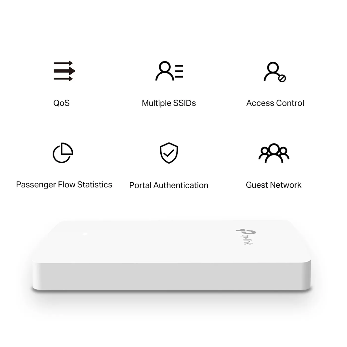 (EAP235-Wall) TP-Link - Punto de Acceso de Pared Inalambrico Doble Banda Gigabit MU-MIMO Omada AC1200
