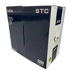 Cable UTP Categoria 5E CCA Interior Gris (Caja 305 Metros) STC-CAT5E-305G