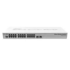 [CRS326-24G-2S+RM] Mikrotik - Cloud Router Switch 326-24G-2S+RM with RouterOS L5, 1U rackmount enclosure