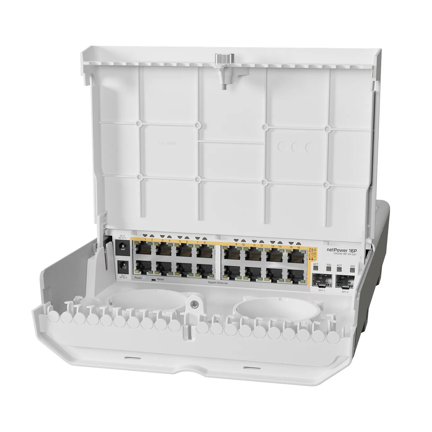 [CRS318-16P-2S+OUT] Mikrotik - netPower 16P with RouterOS L5 license