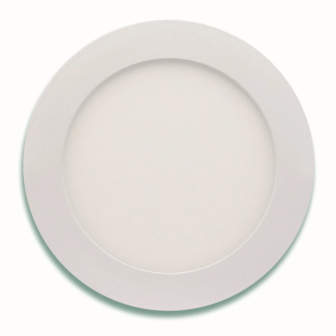 Lampara Panel Clasica LED 12W 6" 6500K Luz Fria Redonda Empotrar 1080lm 3105-L Lucerna