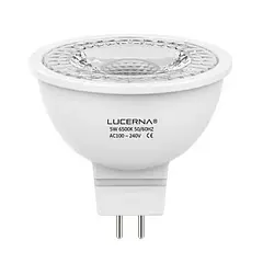 Bombillo LED GU5.3 Dicroico 5W 6500K Luz Fria Socate MR16 Lucerna