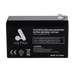 [12V7AH] Astra - Bateria Sellada Acido-Plomo 12V 7Ah