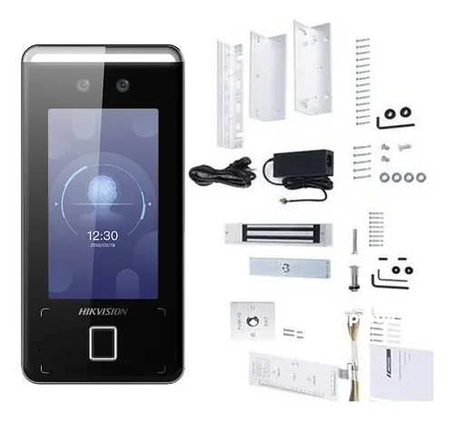 (DS-KAS541) Hikvision - Kit Control Biometrico de Acceso con Reconocimiento Facial