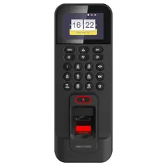 (DS-K1T804AMF) Hikvision - Control Biométrico WiFi de Acceso y Asistencia Lectura de Huella y Tarjetas Mifare1 TCP/IP
