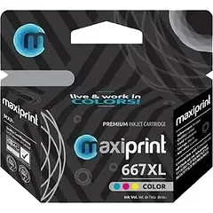 Cartucho Tinta Maxiprint Color 667XL