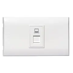 Toma de Red RJ-45 Serie B Blanco B408-W Igoto