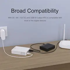 (KP3) Marsriva - Mini UPS 10000Mah 18W 4P