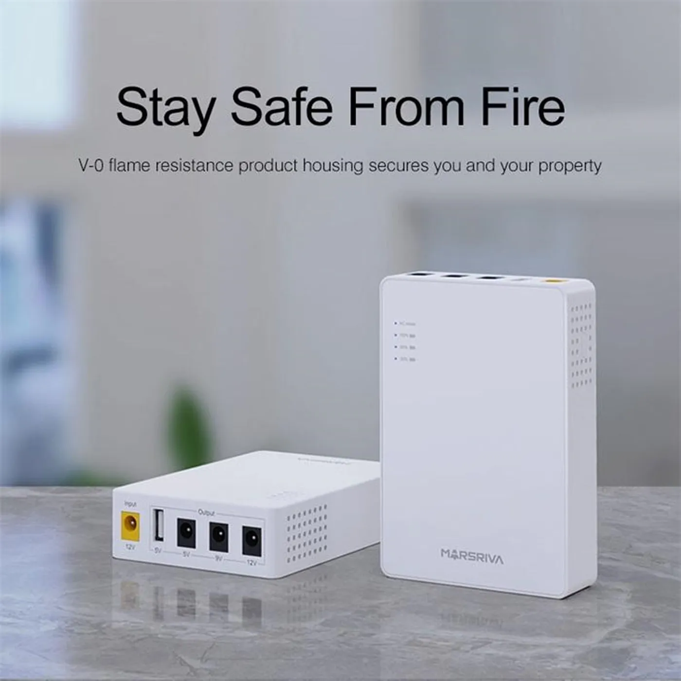 (KP3) Marsriva - Mini UPS 10000Mah 18W 4P