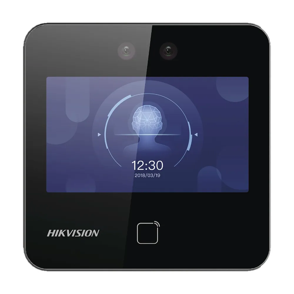 (DS-K1T343MWX) Hikvision - Control de Acceso y Asistencia WiFi/Touch Tarjetas MIFARE y Facial